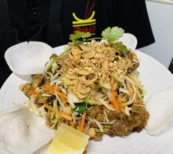 67. Charcoal Pork Apple Salad (GF)