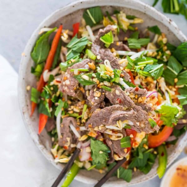 69. Rare Beef Salad (GF)